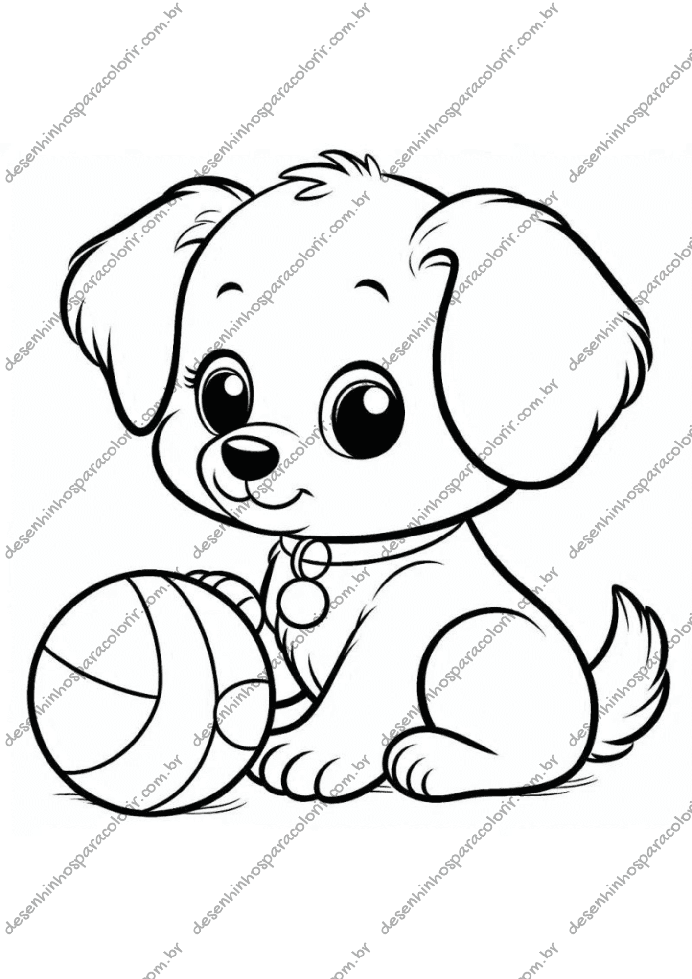 desenhos de animais fofos para colorir