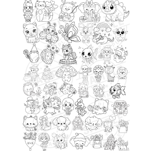 desenhos fofos para adultos