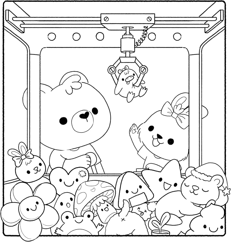 desenhos fofos para pintar online