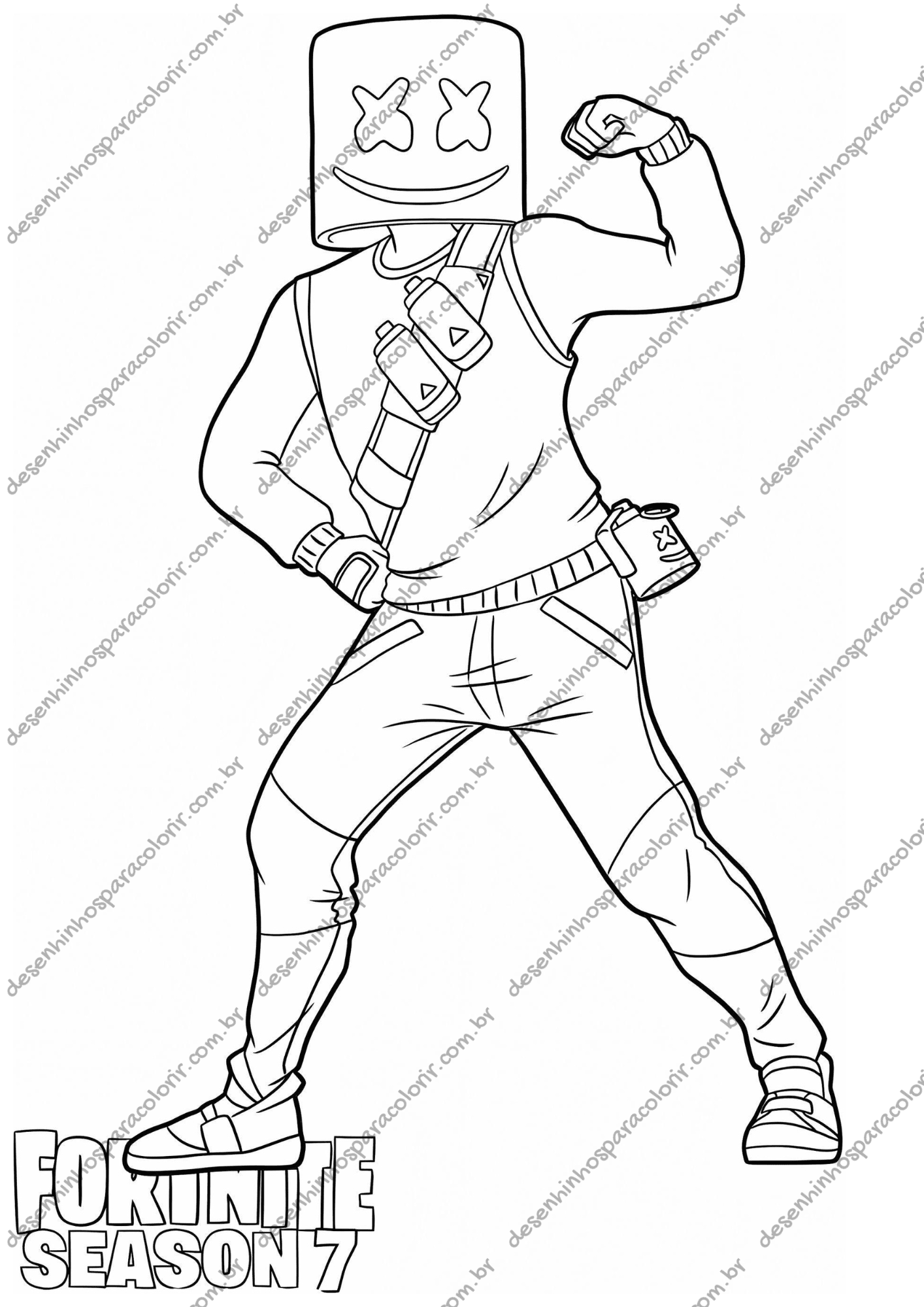desenhos de personagens fortnite