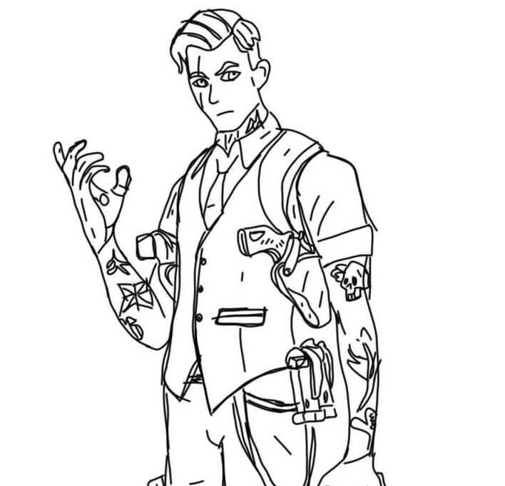 peely para colorir