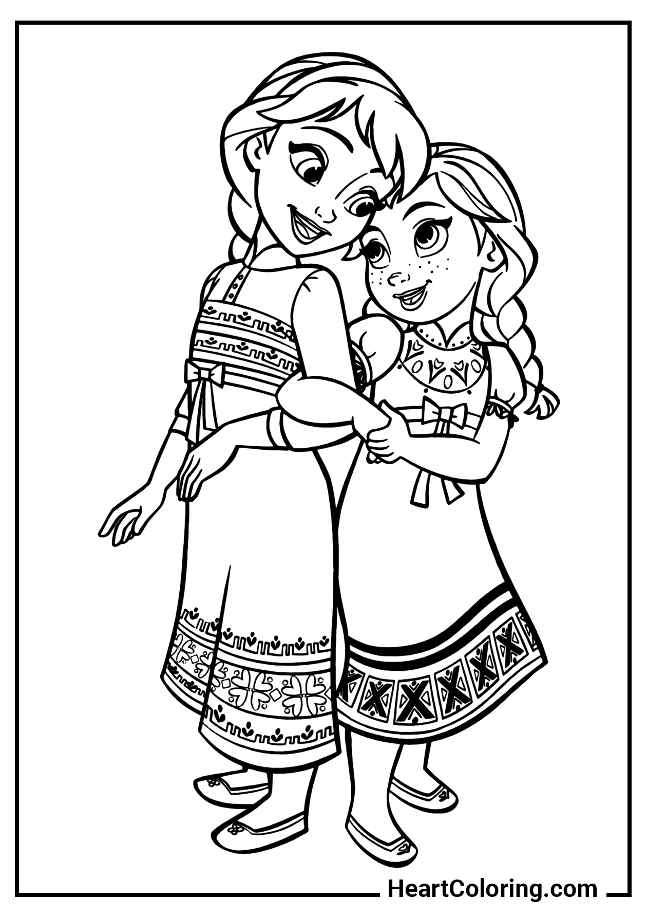 desenho frozen 1 para imprimir