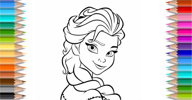 desenho frozen 1 para imprimir