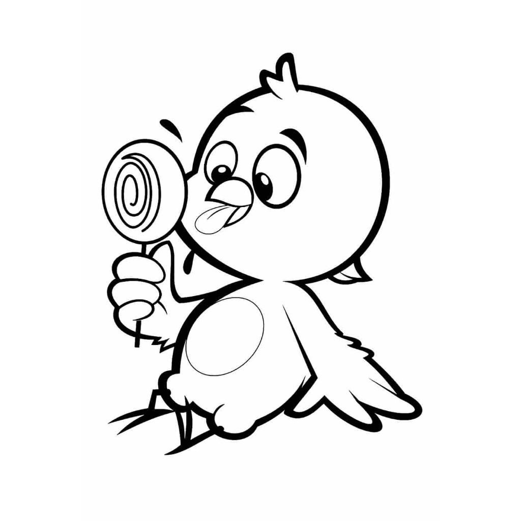 desenho de galinha para imprimir