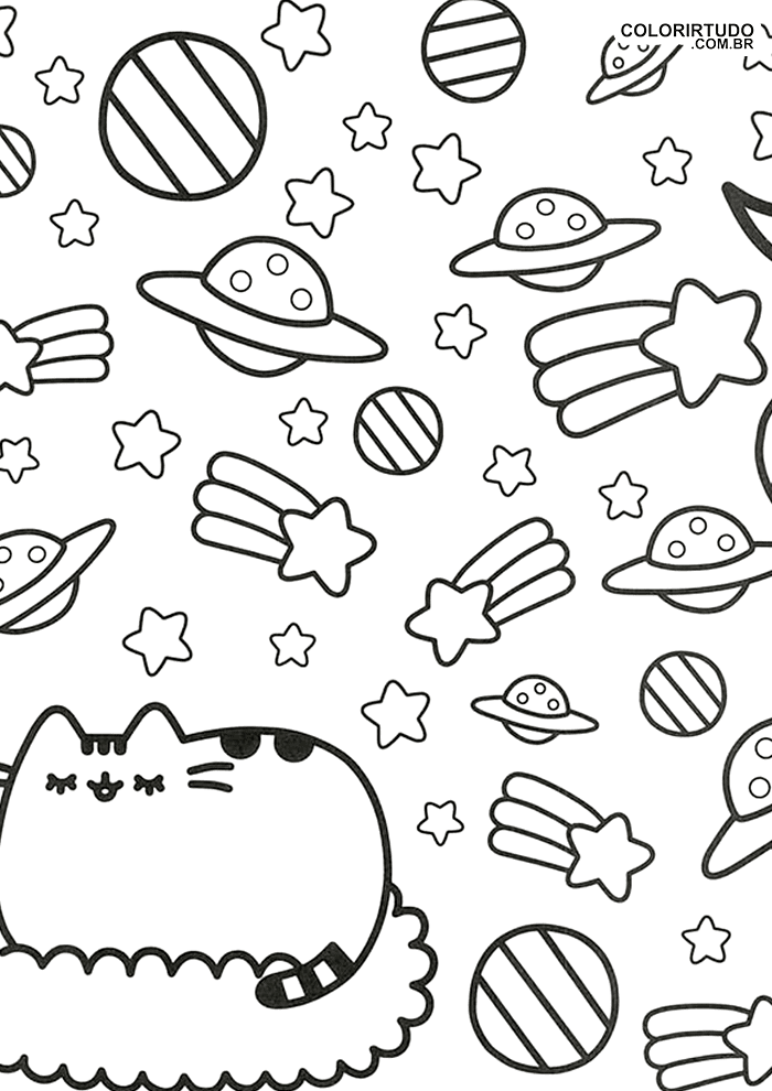 gato galáctico atividades educativas