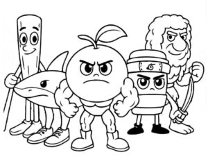 desenhos infantis grandes para colorir