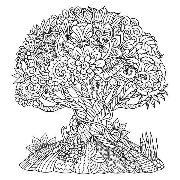 desenhos de mandalas grandes para colorir