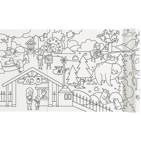 kit de desenhos para colorir grande