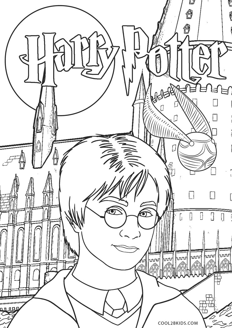 imagens harry potter para pintar
