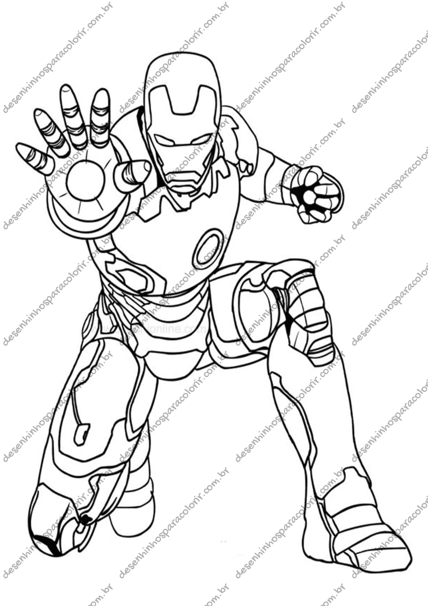 colorir personagens DC
