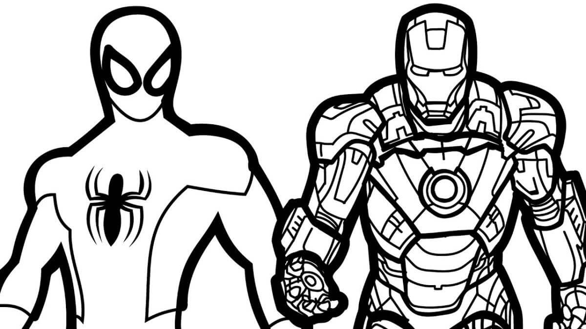 homem aranha desenho fácil
