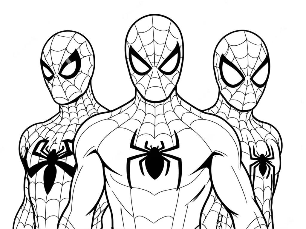 homem aranha desenho para imprimir grátis