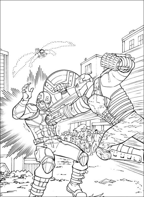 desenho homem de ferro armadura para colorir