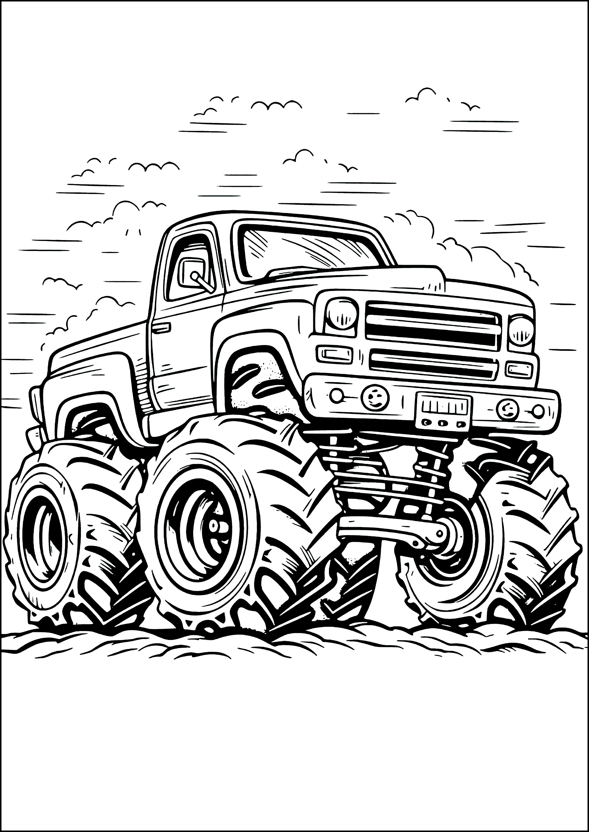 desenho para colorir tigre tubarão hot wheels