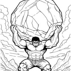 desenho hulk e homem aranha versão baby/chibi