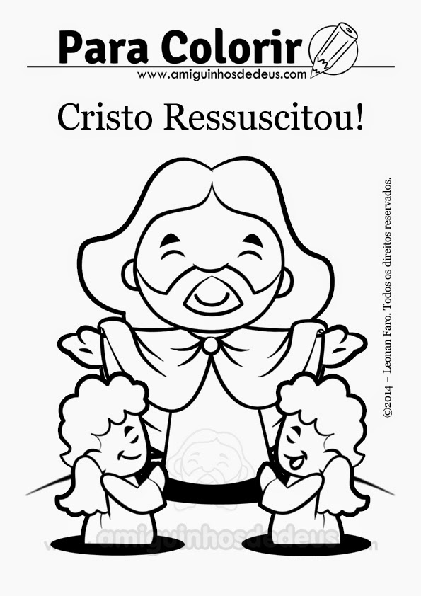 atividade infantil jesus