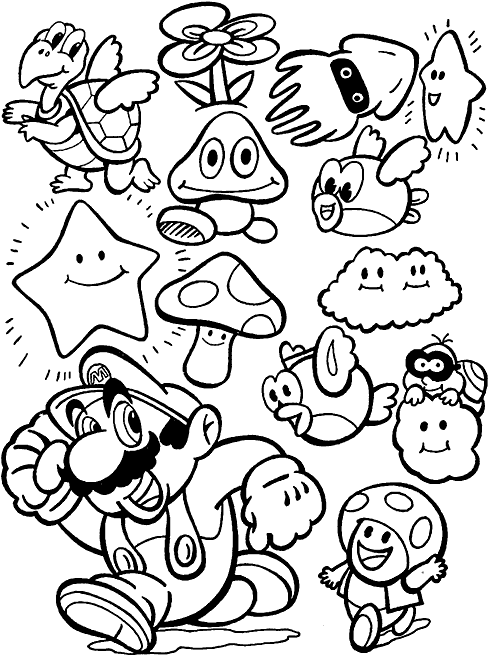 desenhos para colorir de personagens