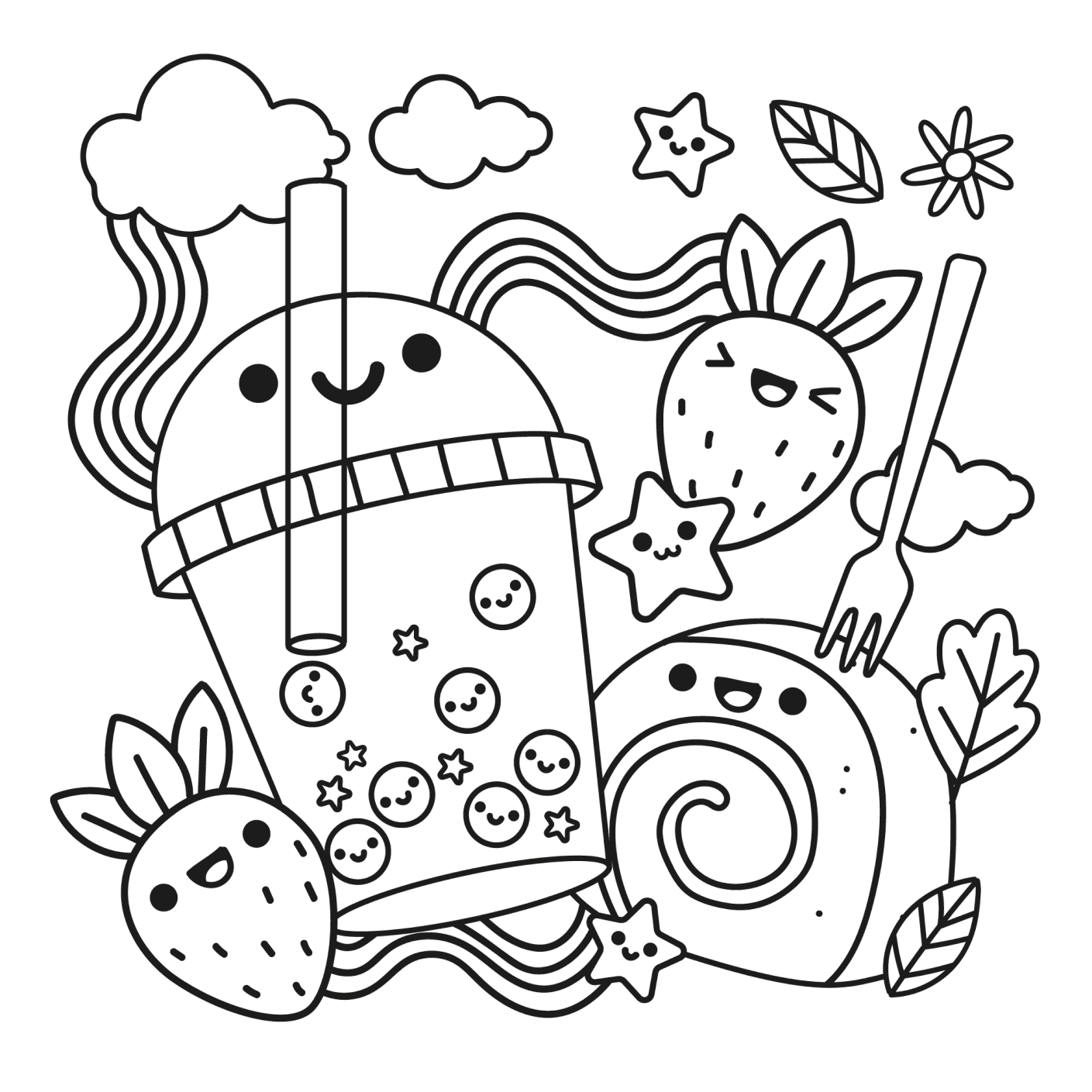 estilo kawaii para desenhar