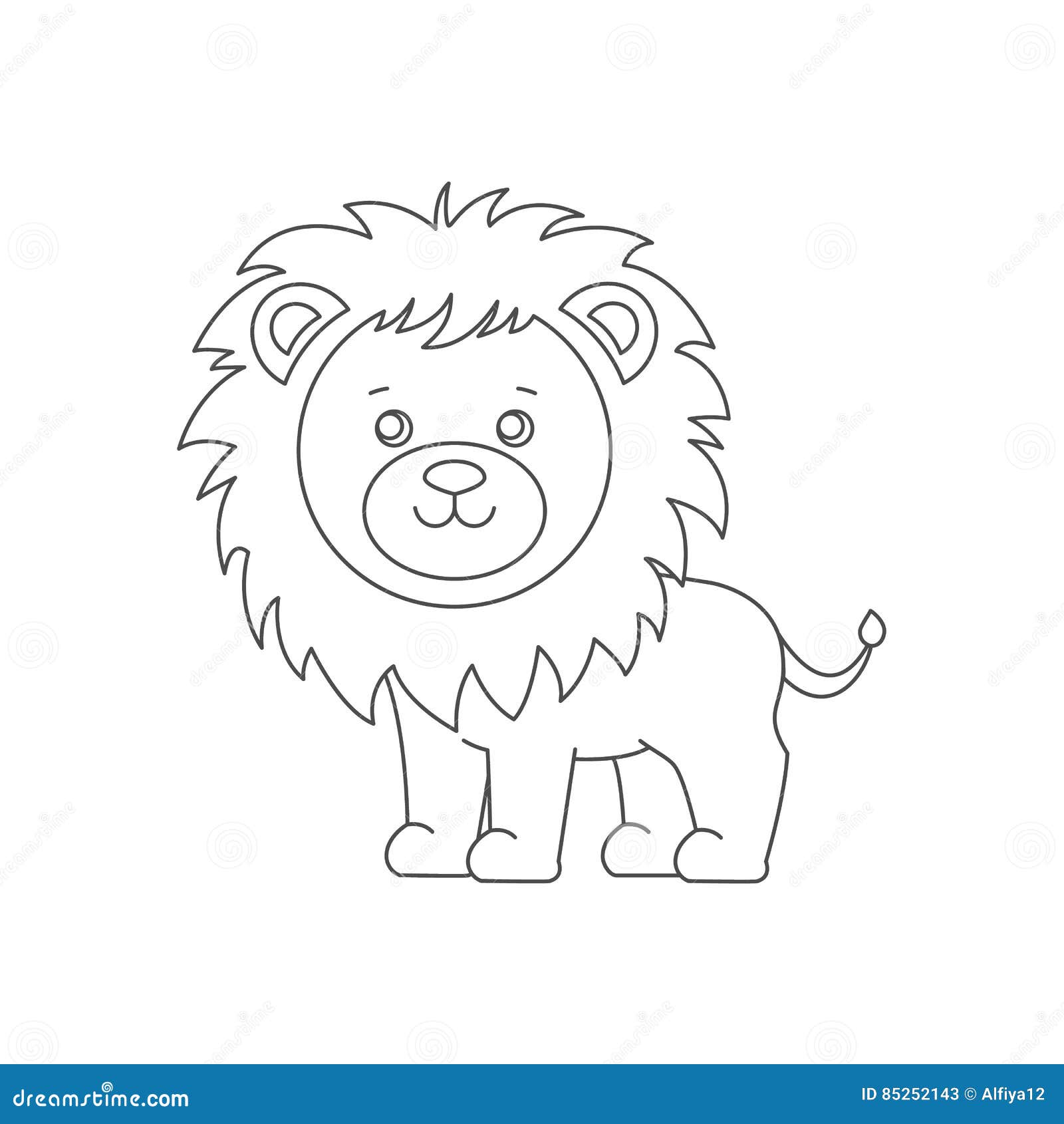 leão para pintar