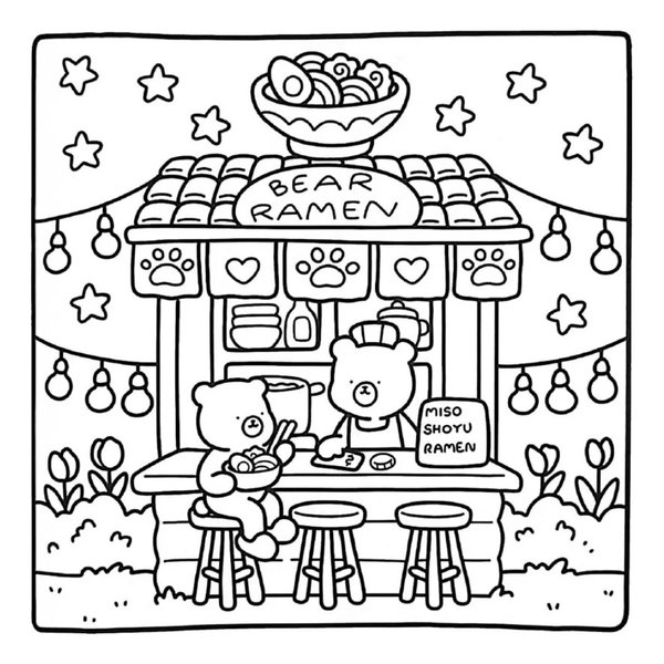 desenhos de corujas com livros para colorir
