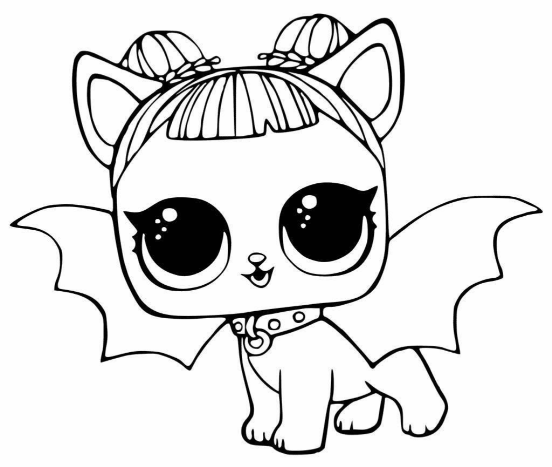 desenho LOL bebê para imprimir
