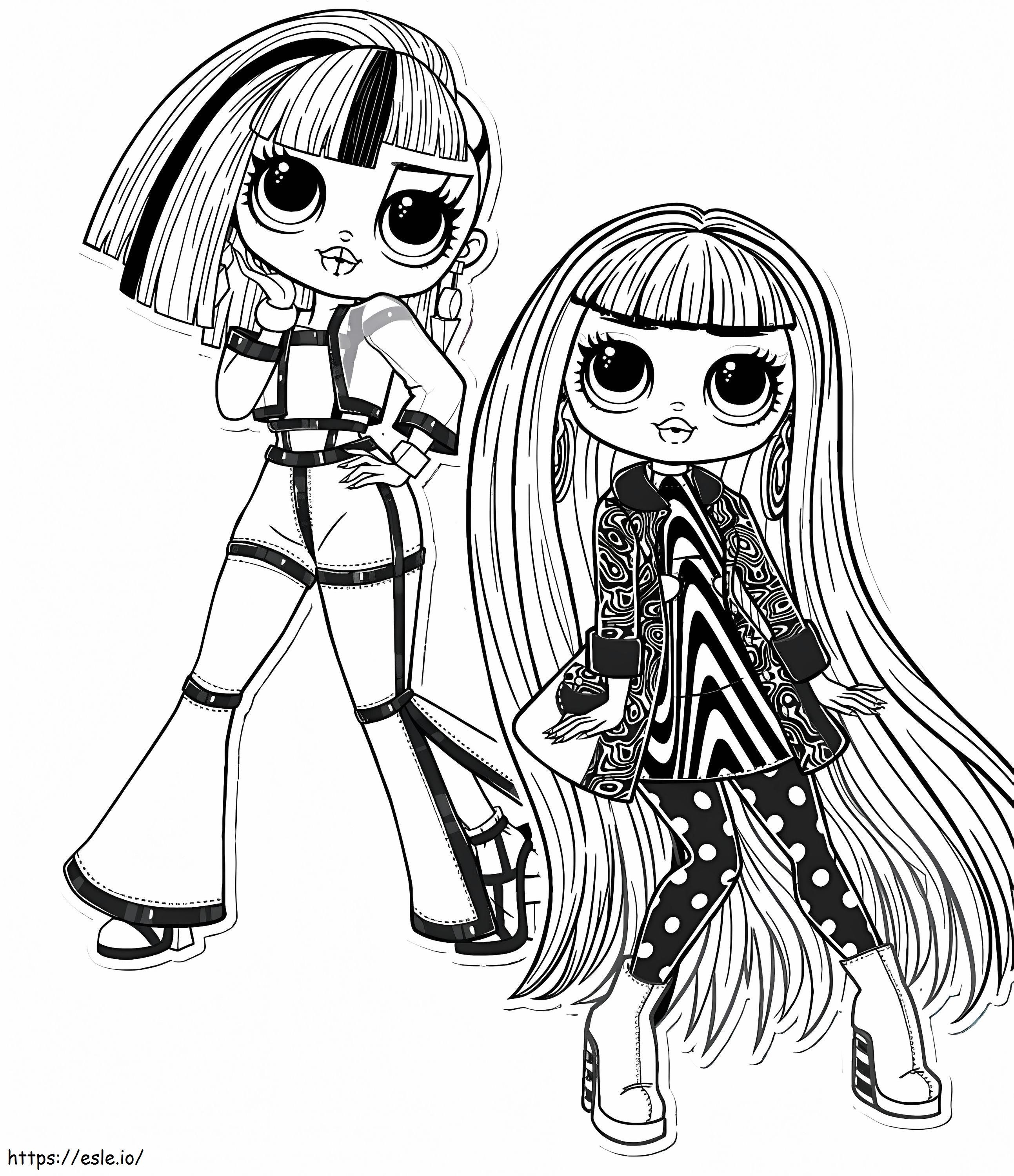personagens LOL OMG para pintar