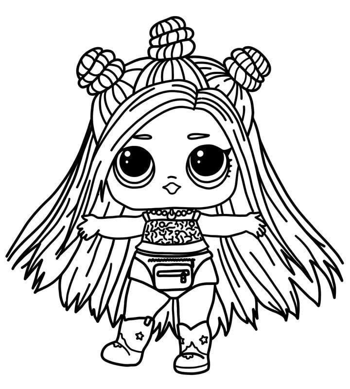 desenhos LOL OMG para imprimir