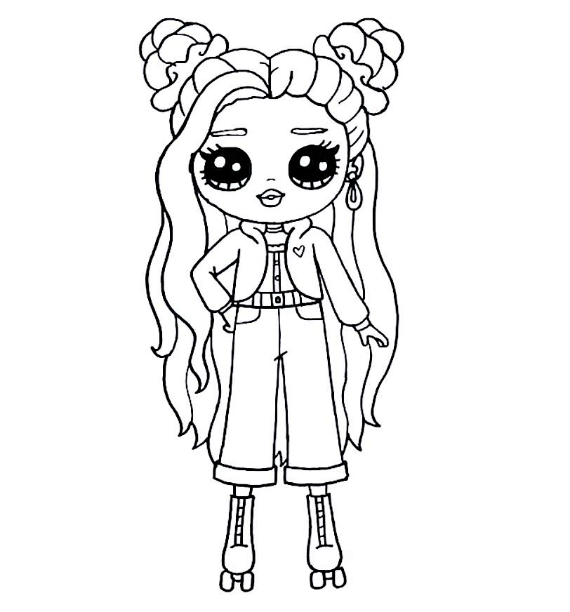desenhos de moda LOL OMG