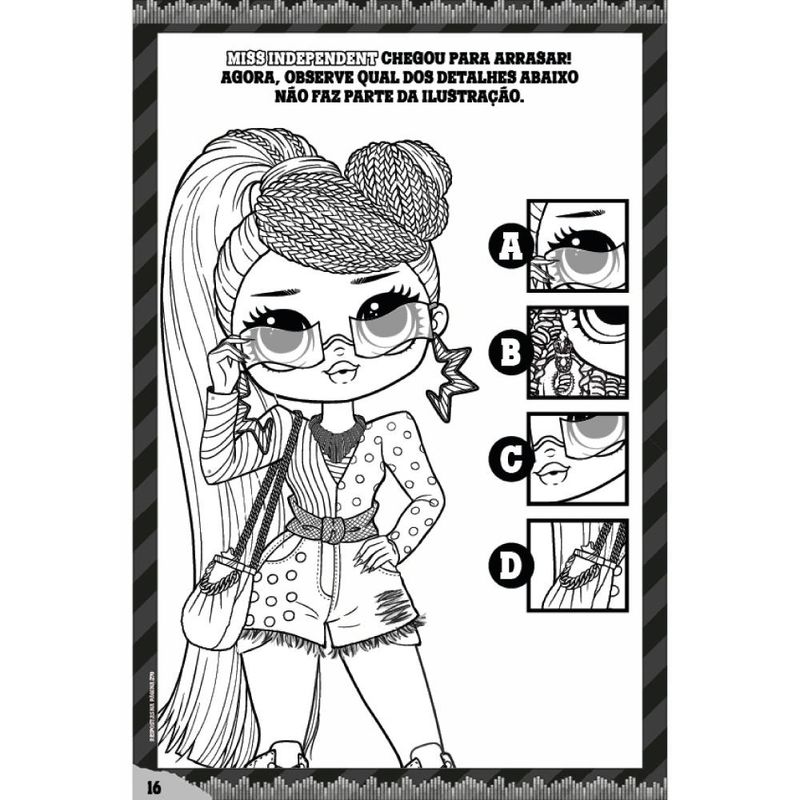 LOL Surprise OMG Royal Bee para colorir