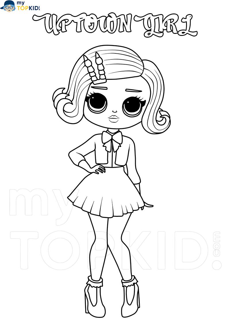 desenhos LOL OMG para imprimir