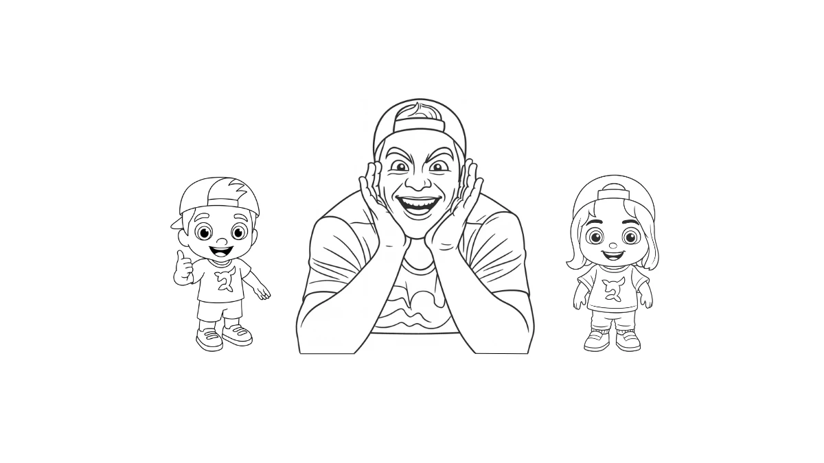 desenhos dos Aventureiros para colorir