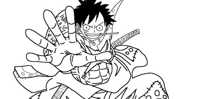 cores do luffy gear 5