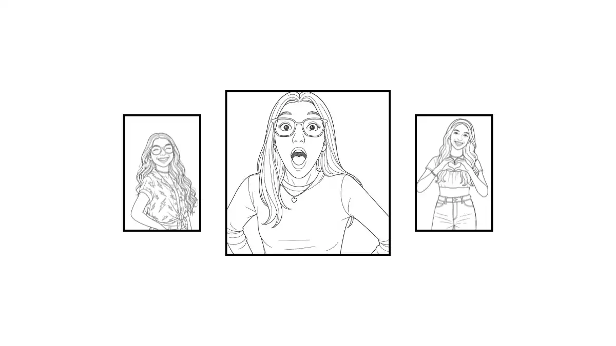 Materiais para colorir desenhos da Luluca