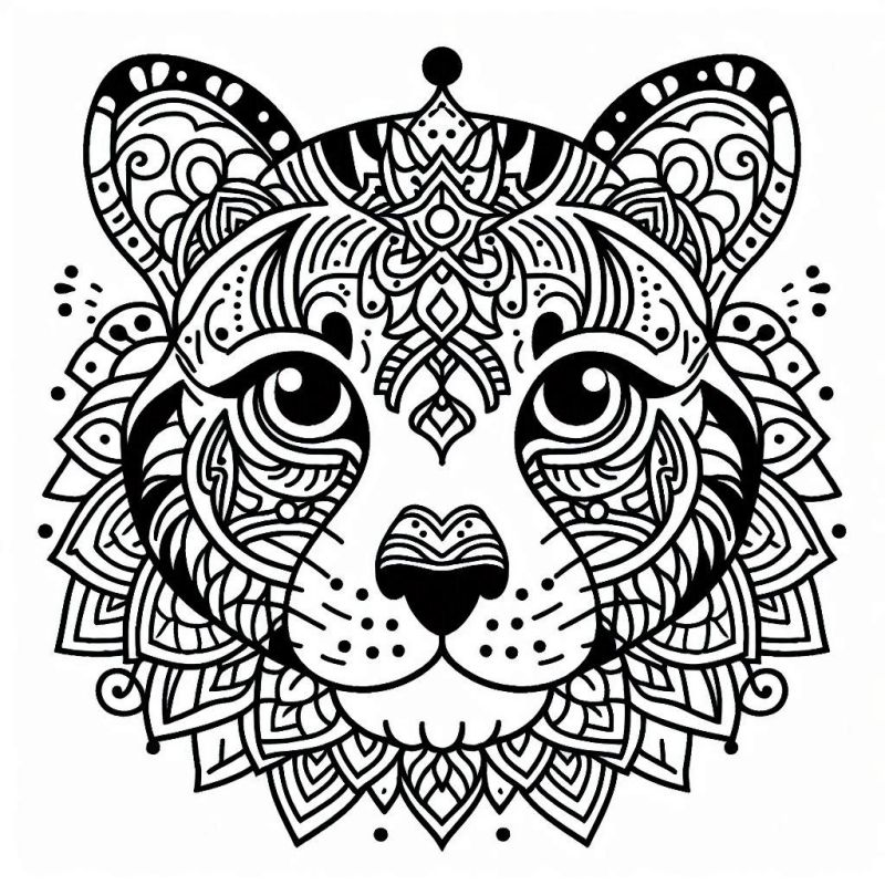 desenho de mandala para ansiedade