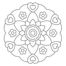mandalas para colorir online