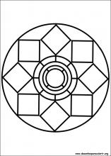 desenho de mandala para ansiedade