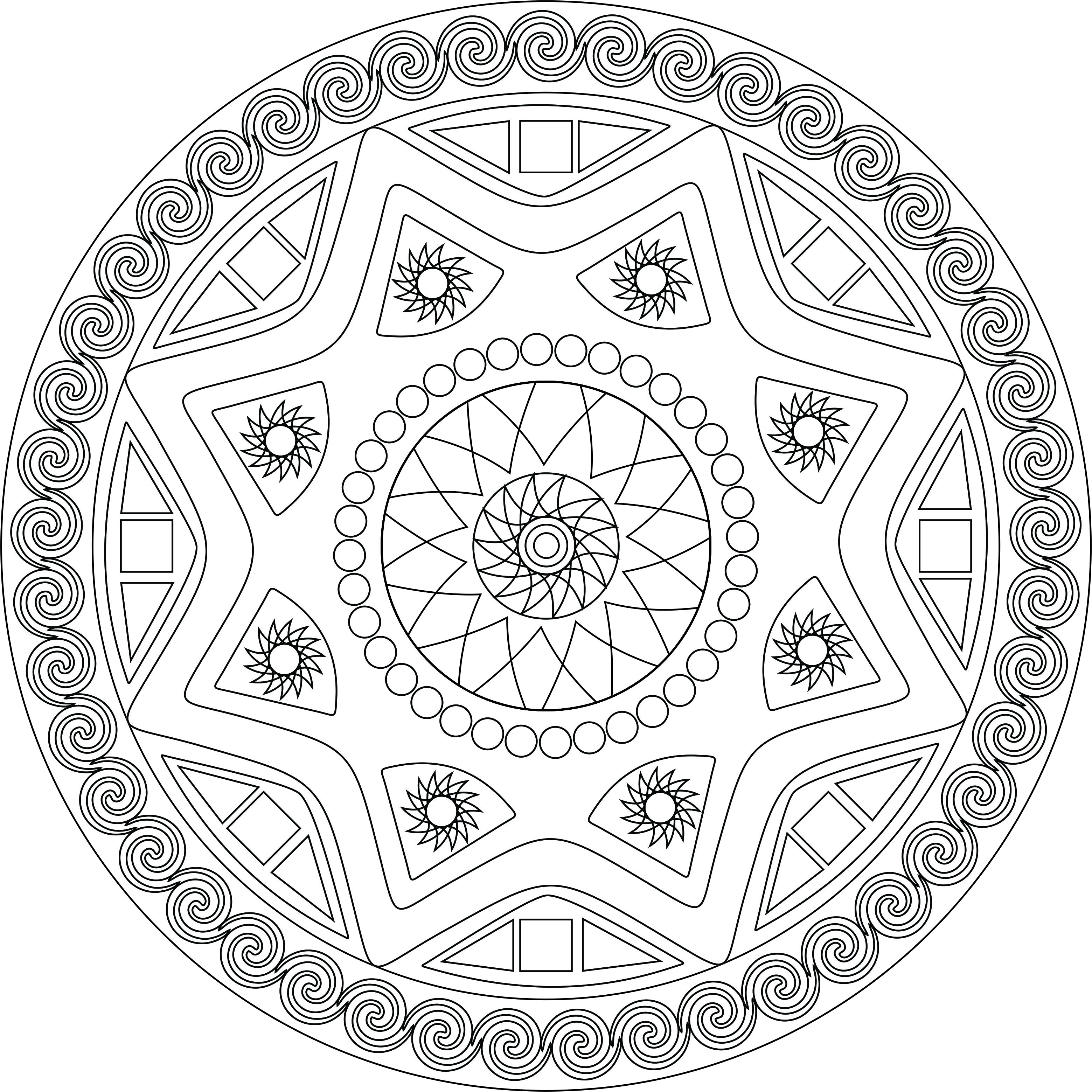 benefícios de colorir mandalas