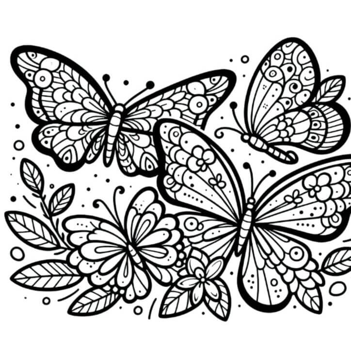 significado borboleta mandala