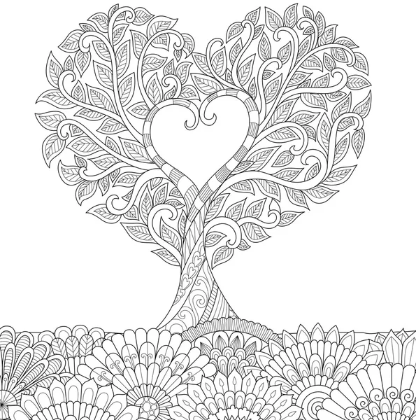 mandala floral para colorir
