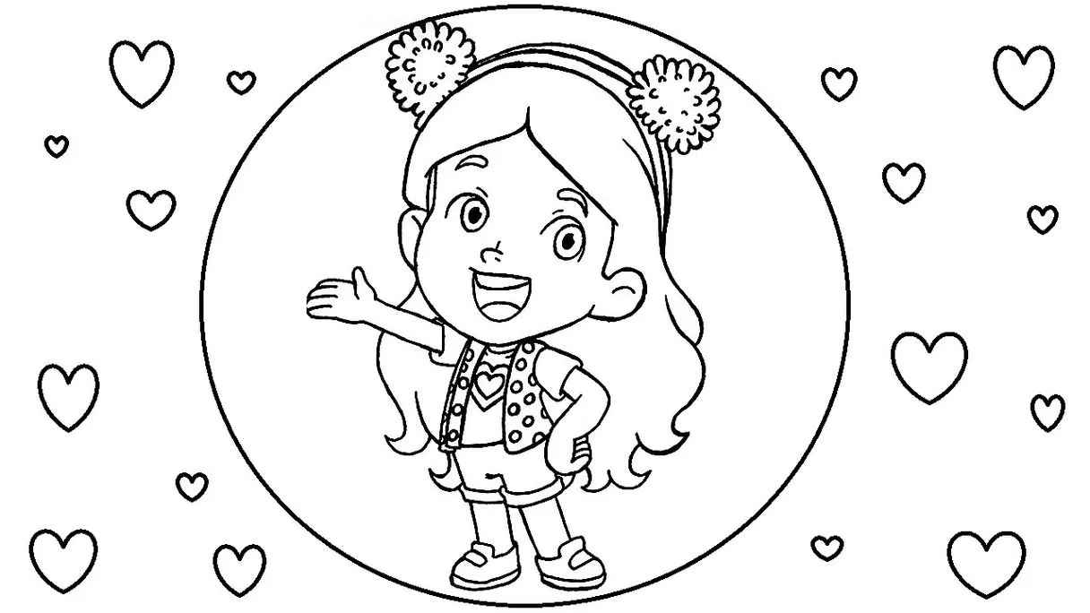 personagens maria clara e jp para pintar