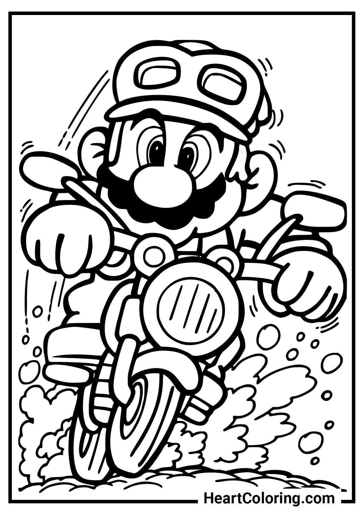 imprimir desenhos do Mario Bros
