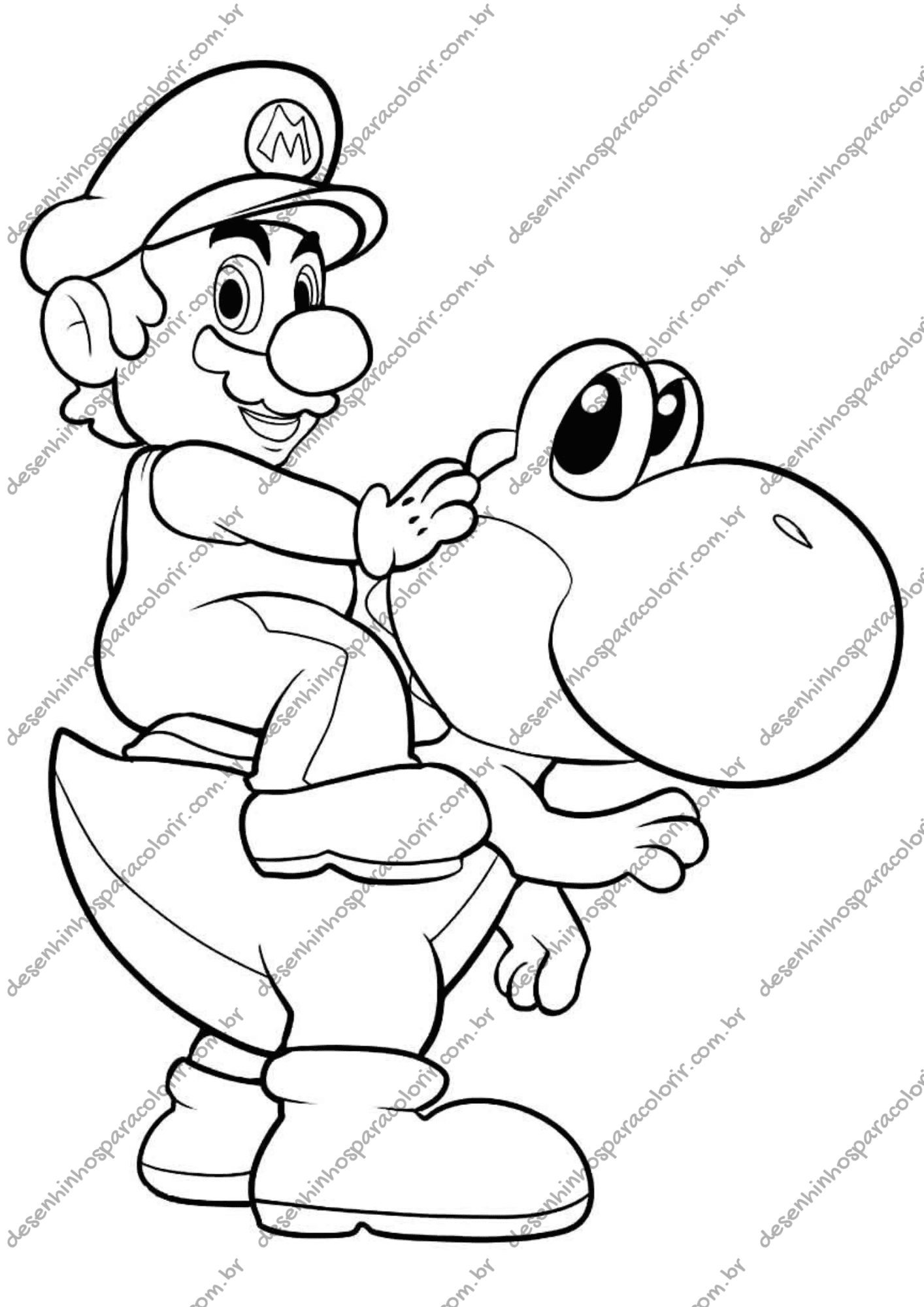 atividades artísticas Super Mario