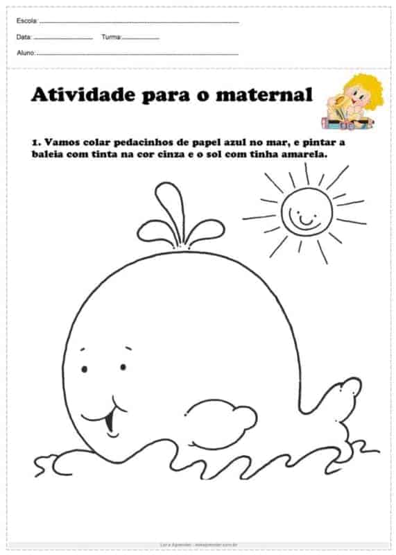 desenhos simples para crianças pequenas