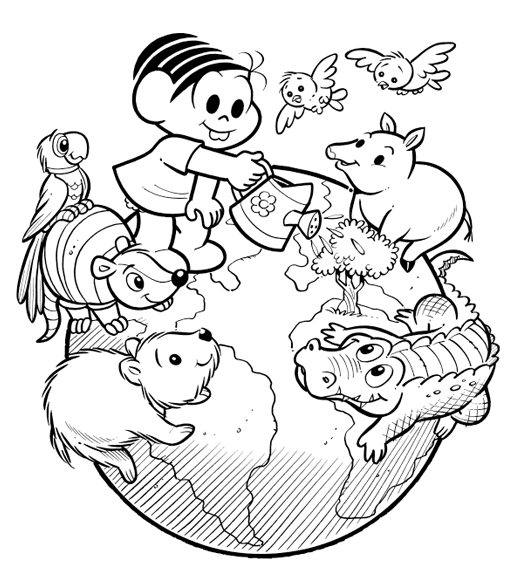 colorir sustentabilidade infantil