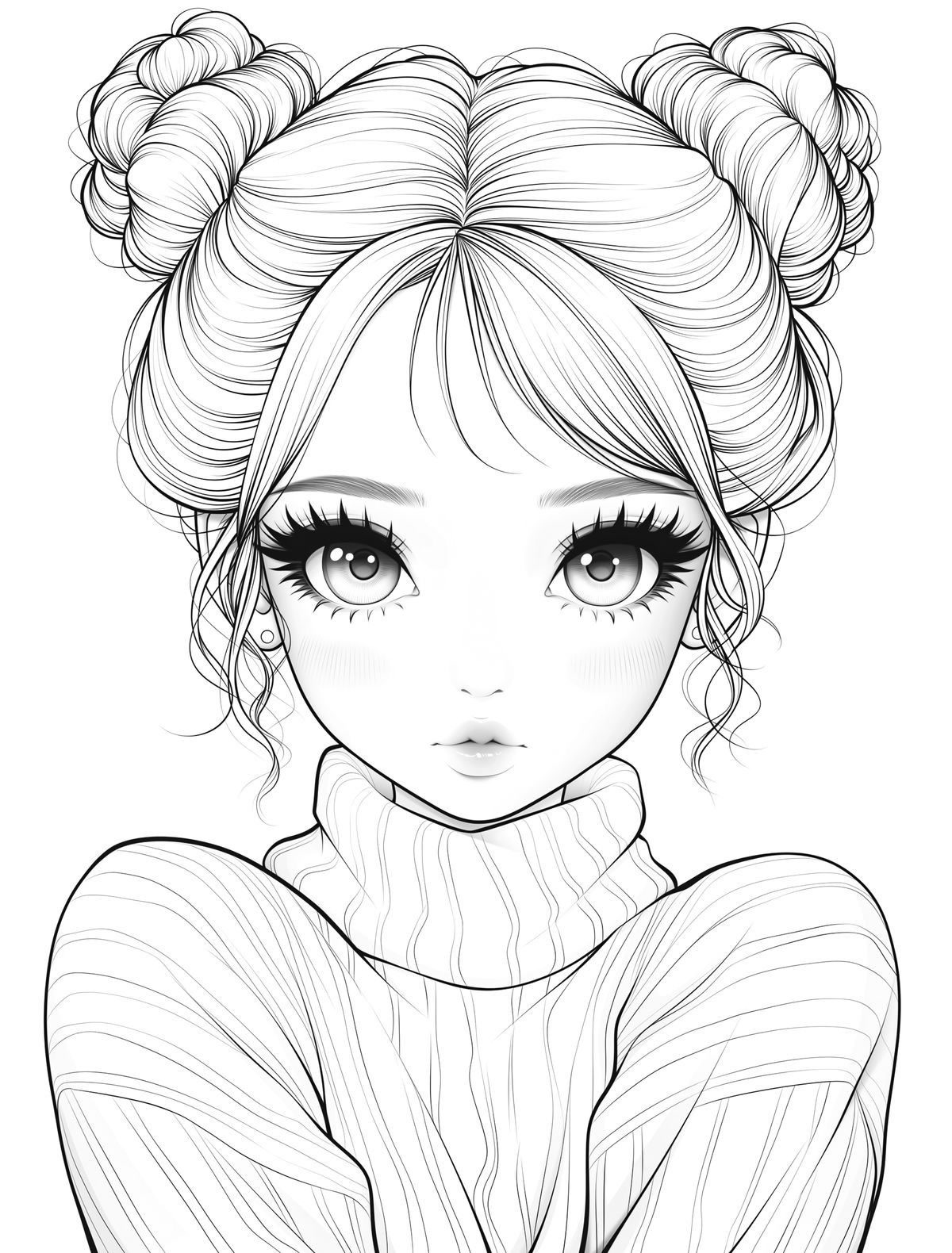 desenhos de personagens femininas para colorir