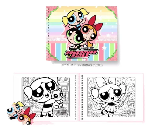 imagens de vilões Meninas Superpoderosas para colorir