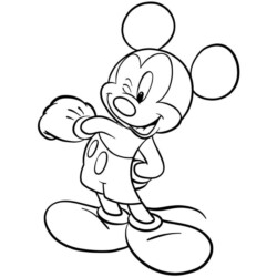 desenhos de aniversário mickey e minnie para colorir