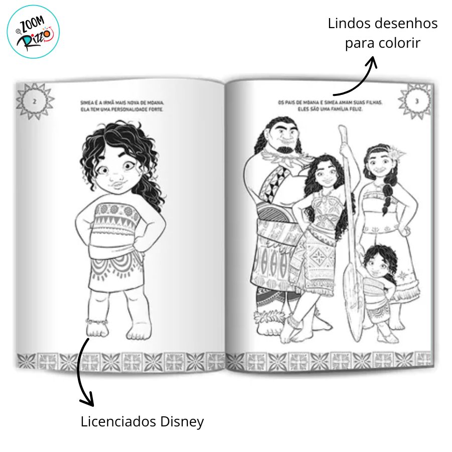 moana para colorir e imprimir