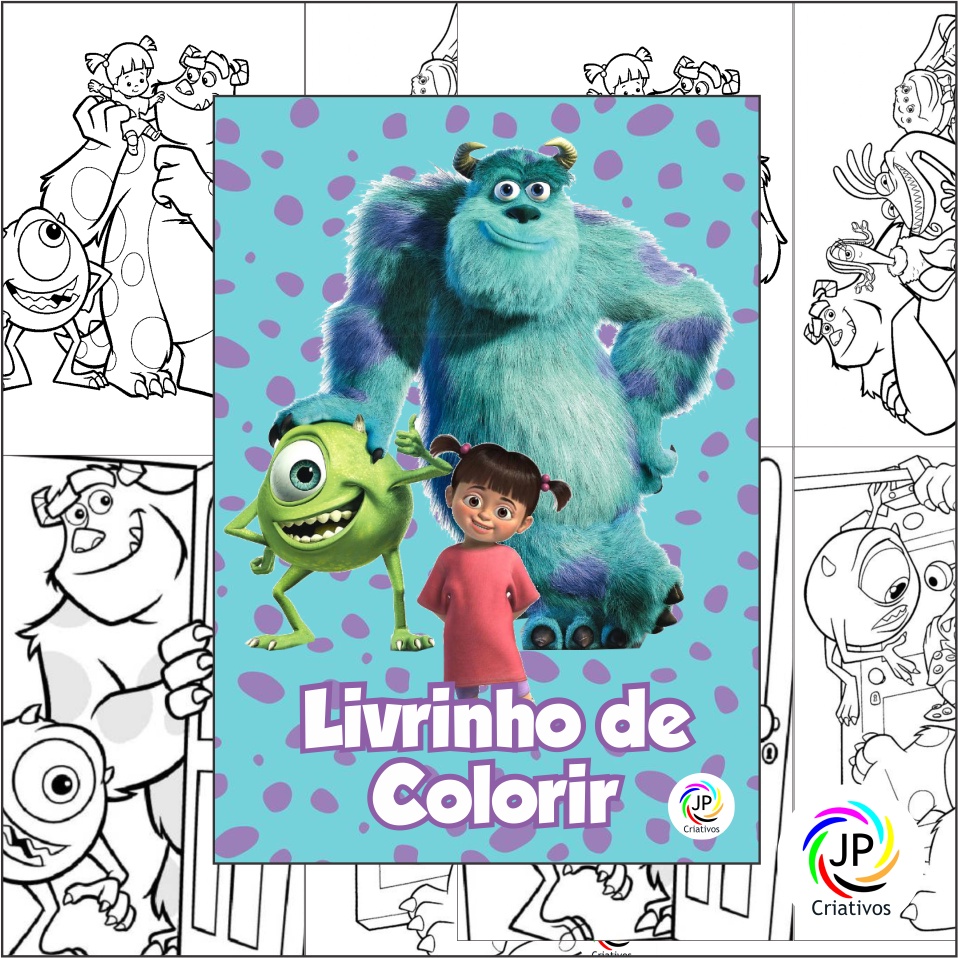 Desenhos Universidade Monstros para colorir