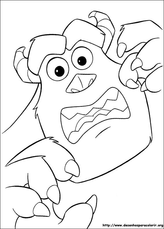 Desenhos para imprimir Monstros S.A. Sully